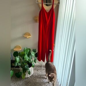 Red Loft Jumpsuit